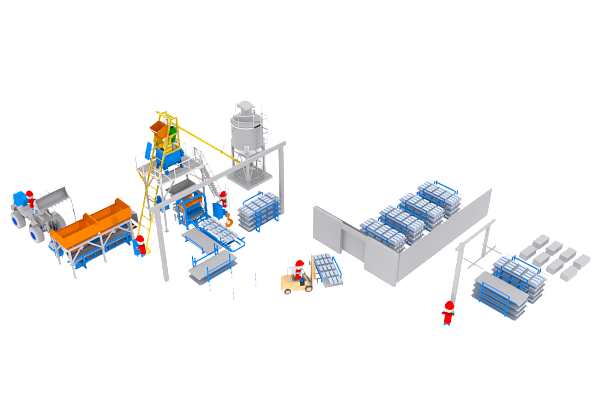 Организация производства вибропресса Рифей Буран (Полюс, Удар) -Эстакада